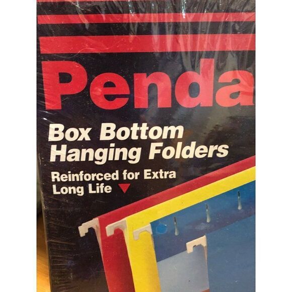 Vintage 12 Pendaflex 2" Capacity Box Bottom Hanging Folders New - Picture 3 of 4